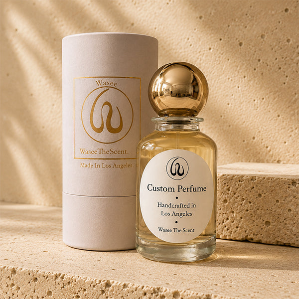 Custom luxury perfume handcrafted by Wasee The Scent in Los Angeles