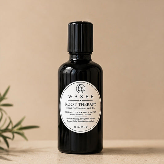 Wasee Root Therapy™ | Luxury Botanical Hair & Scalp Oil