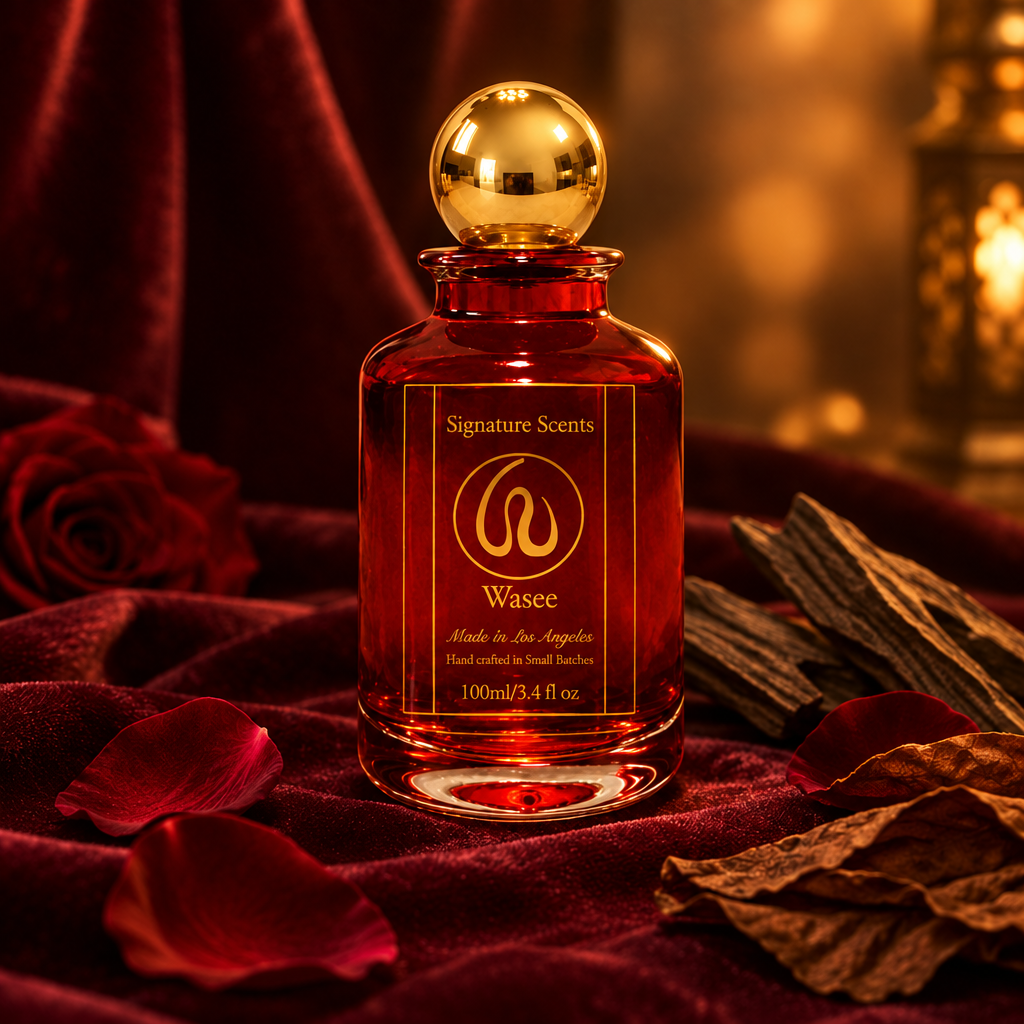 Wild Rouge lifestyle image with fuller label